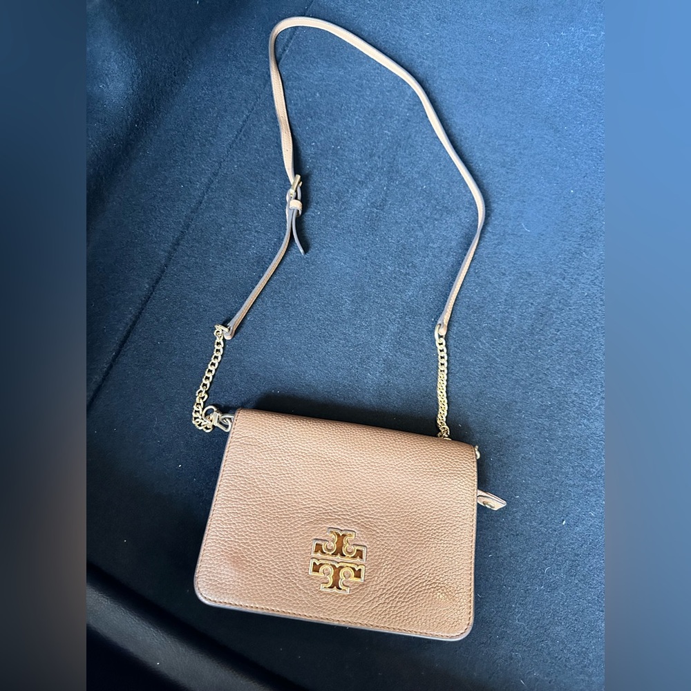 Brown Leather Crossbody Bag